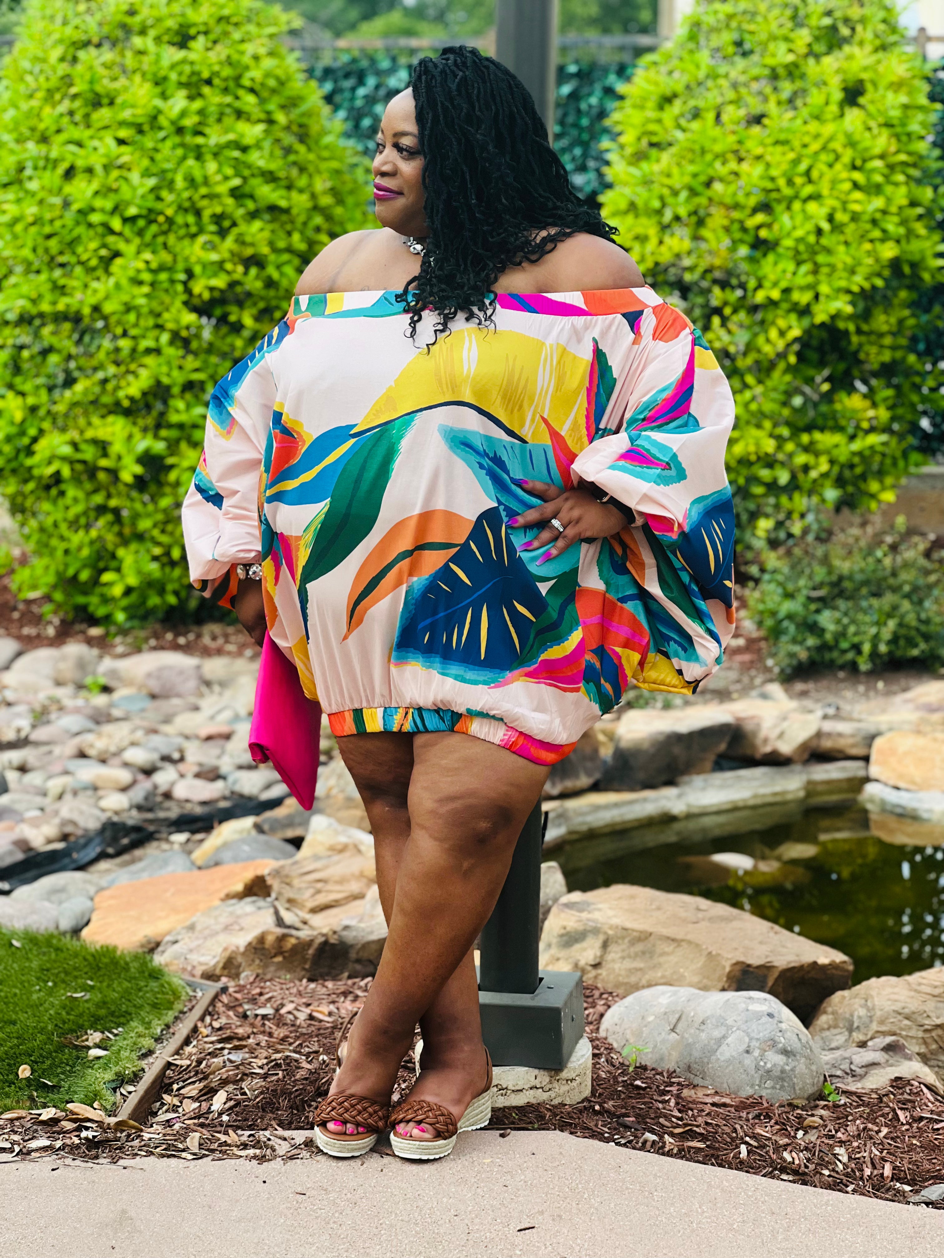 Caribbean Girl Mini Dress