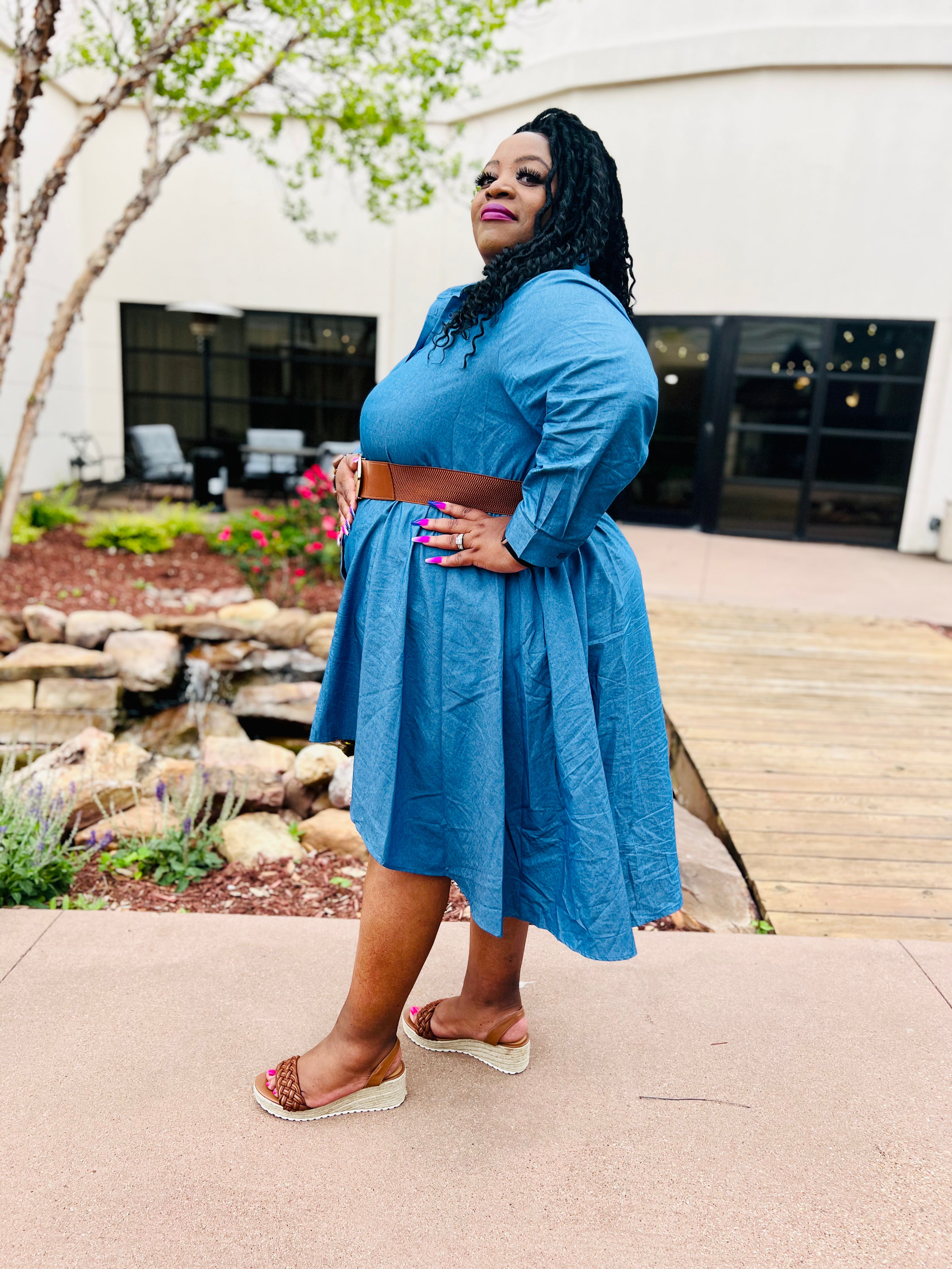 Ohh Soo Denim Dress